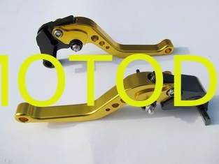 China Yellow Motorcycle Adjustable Clutch Lever For Aprilia Rsv Tuono Falco Rst1000 supplier