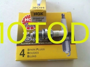 China High Performance Platinum Auto Spark Plugs ZFR6FGP 7100 , NGK G-Power supplier