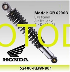 China Honda CBX200S Motorcycle Shock Absorber Brazil Motorparts , Rear Shocks , 310mm Shocks supplier