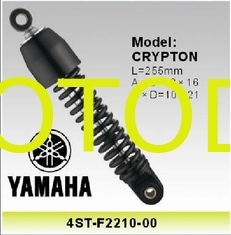 China Yamaha Crypton T 105 Motorcycle Rear  Shocks , 255mm eye to eye 4ST-F2210-00 supplier
