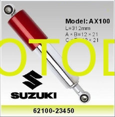 China Suzuki AX100 Motorcycle Shock Absorber 312mm Rear Shocks suit Suzuki , 62100-23450 supplier